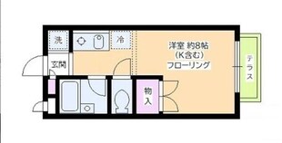 ハイツ田園の物件間取画像